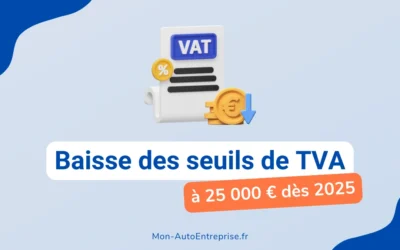 Baisse des seuils de TVA à 25 000 € pour tous les auto-entrepreneurs dès 2025 : tout ce qu’il faut savoir